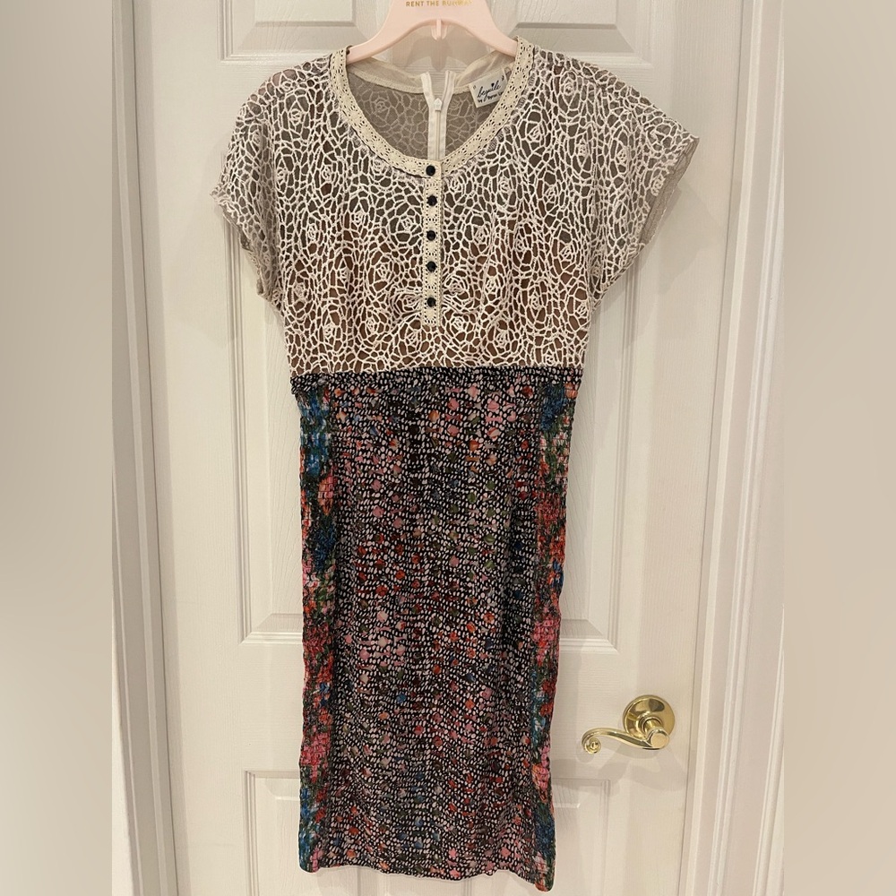 Beguile by Byron Lars Lace Study dress, sold at Anthropologie